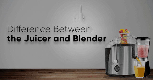 difference between the juicer and blender- the juicer review