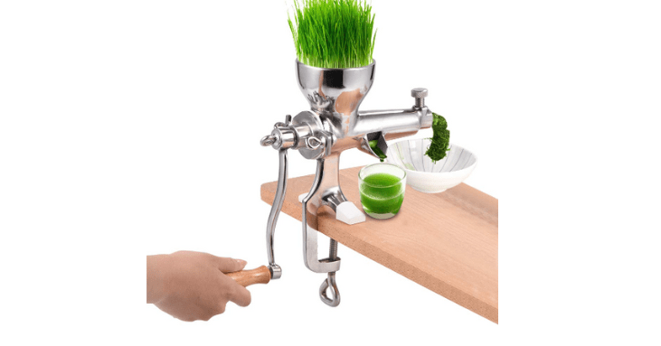 luzrise manual wheatgrass juicer portable crank wheatgrass extractor